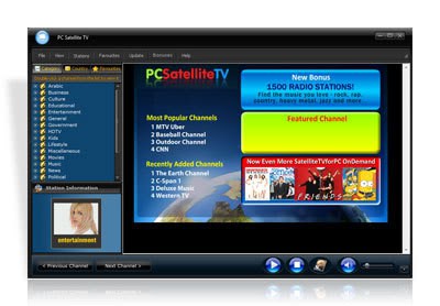 Satelite TV pc
